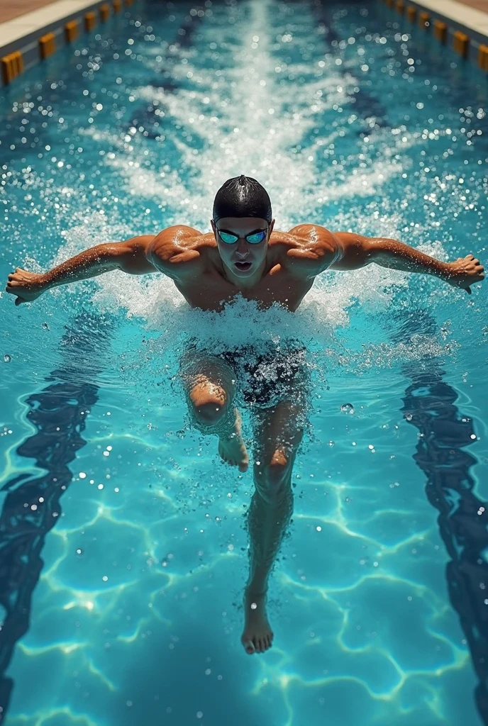 henry cavill swimming photoshoot