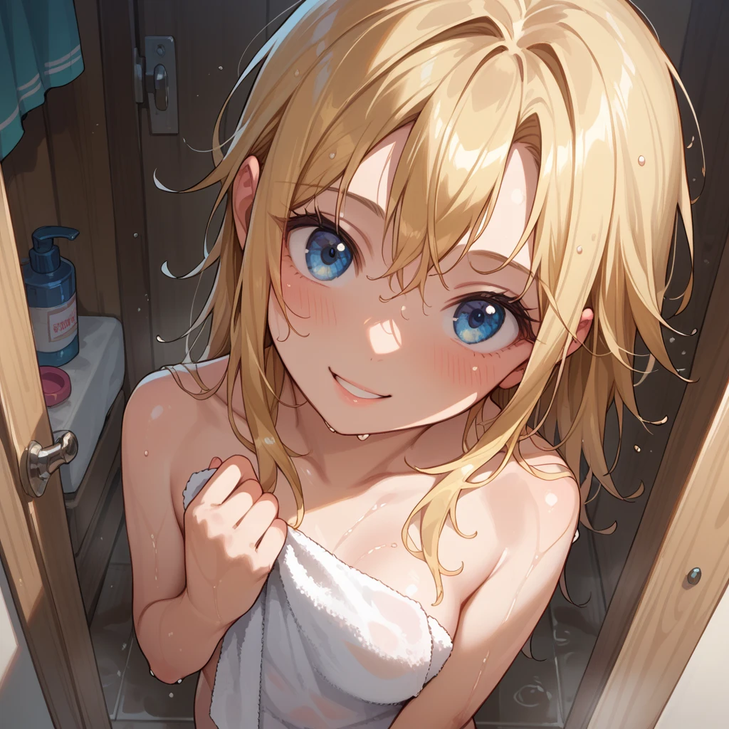 masterpiece, Blonde short hair, blue eyes,  best quality, 1girl, Riley, nude body, flat torso , pussy, crying, , open mouth, in a bus, cumming face, pixar, cartoon, 3d render, sfw, crazy smiling, crazy laugh, chubby cheeks, only head view, looking up, pissing in mouth, drink yellow piss, cum on hair,