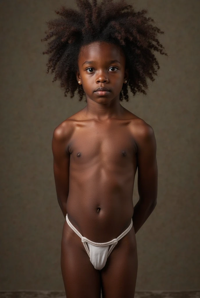 African boy in slum.thin figure,Emaciated figure,A little bit of abdominal muscle contouring,skin glow, nude, ?????, ballany people,African tribes,beach background,people coming and going.
