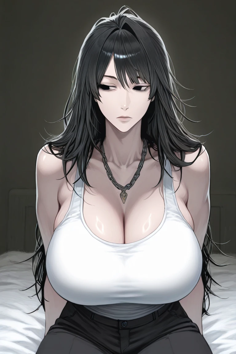 tmasterpiece,best qualtiy,(Very detailed CG unity 8K wallpaper)(best qualtiy),(Most Best Illustration),(Best shadow)1womanl,Wear sexy pajamas,fully body pose,(Large breasts),Light and shadow tracking,ultra-detailliert ,bold lineart, clean lineart, Simple lines of art, intense line art, lineart behance hd --v6