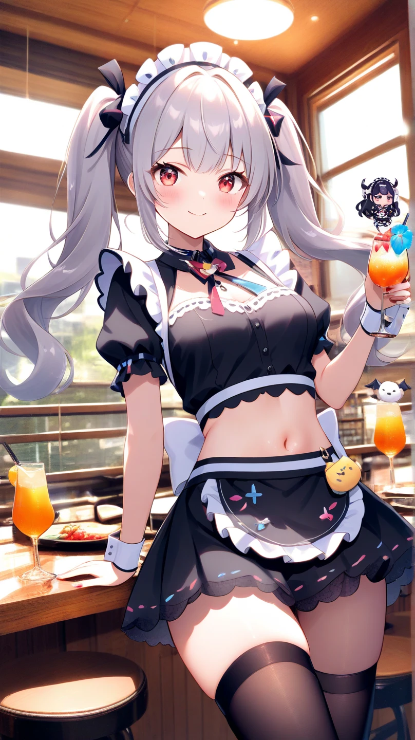 (Very detailed CG Unity 8K 壁紙),(masterpiece), (Highest quality), (Very detailed), (Best illustrations),(Best Shadow),1 Girl、front、Cheer Top、Chia skirt、Angle from the front、Underwear is visible、Bold Pose、Camel Knob、