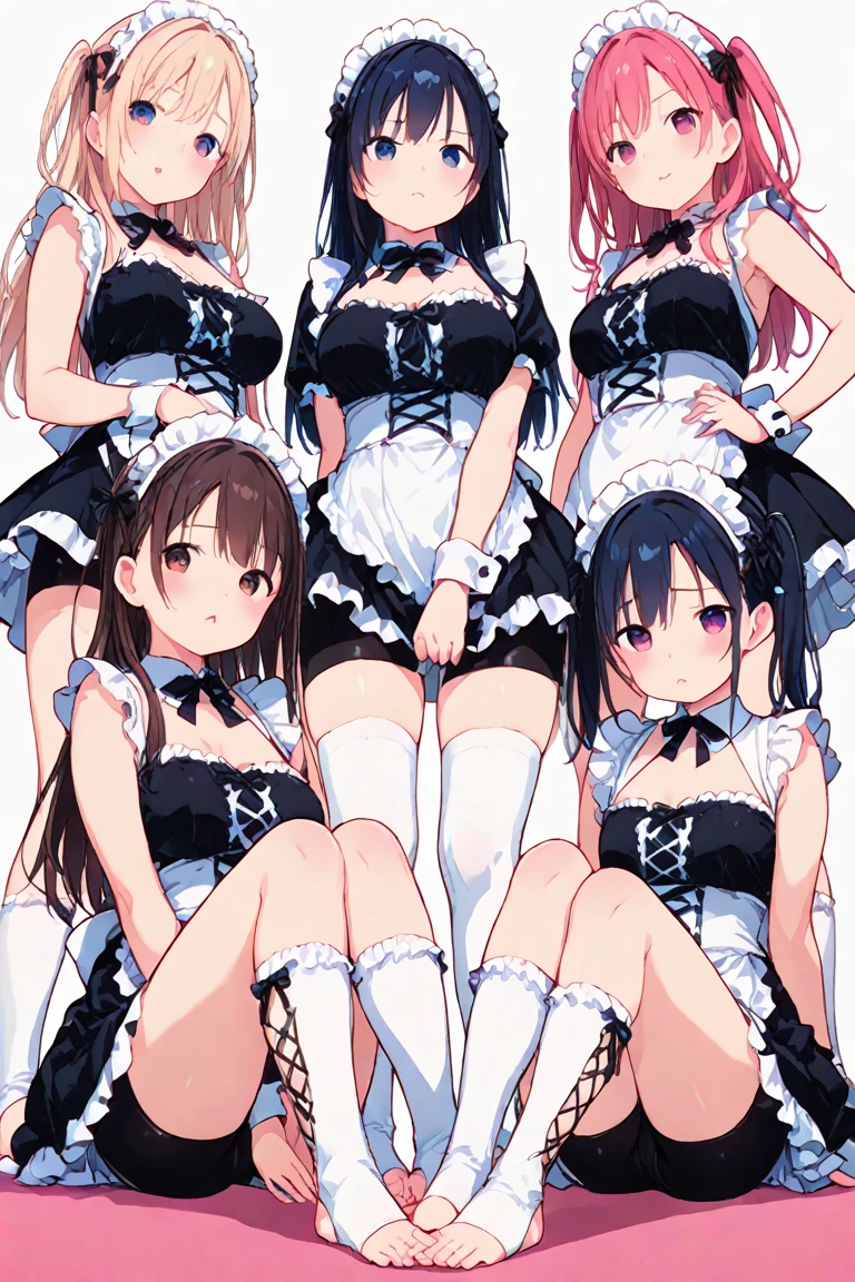 three girl