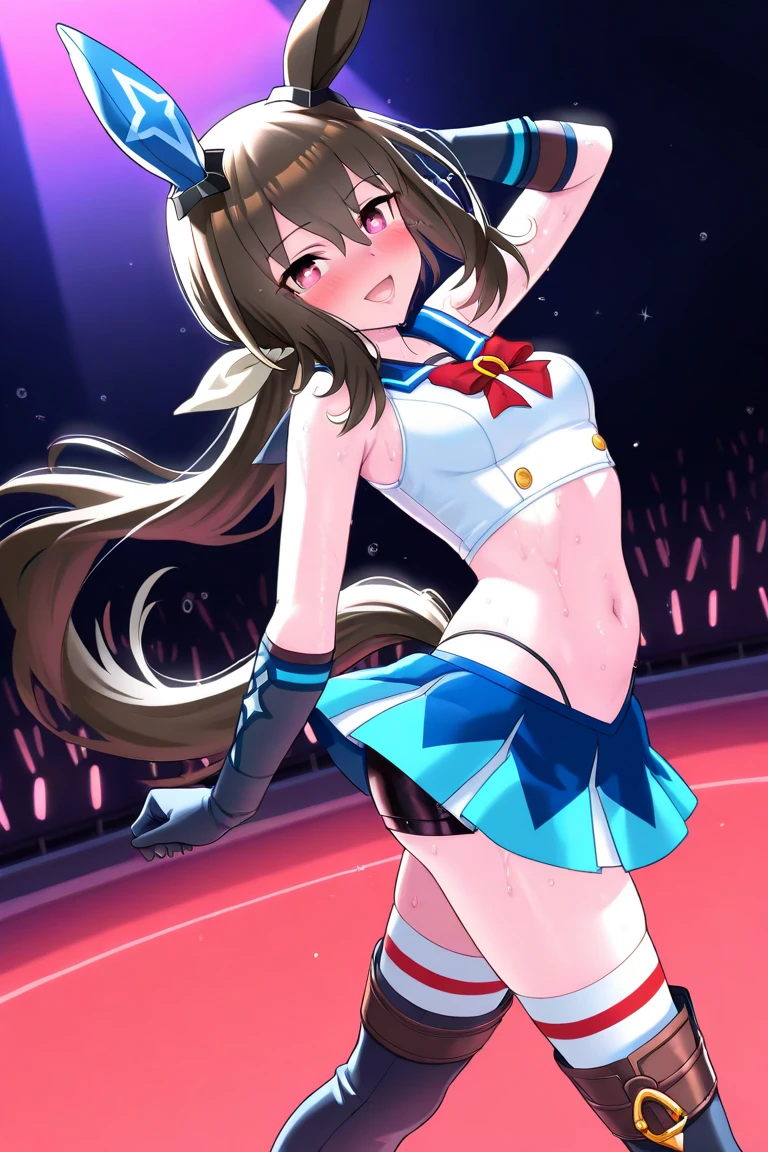 2girls, adapted_costume, aino_minako, back_bow, black_hair, blonde_hair, blue_sailor_collar, bow, brooch, choker, circlet, crescent, earrings, elbow_gloves, gloves, green_sailor_collar, hair_bow, half_updo, hand_on_hip, hino_rei, jewelry, long_hair, magical_girl, multiple_girls, ofuda, orange_choker, orange_sailor_collar, orange_skirt, purple_eyes, red_bow, red_choker, red_sailor_collar, sailor_collar, sailor_mars, sailor_senshi, sailor_senshi_uniform, sailor_venus, star_choker, star_earrings, strappy_heels, stud_earrings, tiara, twintails, underwear_only, white_gloves, yellow_bow , standing in tokyo street,photographer, foreground, camera, tokyo street, japan buildings, lens glare, blurry background,cute face, slim body, seductive, smile, <lora:inPublic_v10:1.3>, public, 
 <lora:Sailor_Mars_hino_rei-01:0.6> Sailor Mars
 <lora:Sailor_Moon_Lingerie-01:0.6> sailor moon lingerie
 <lora:sailorVenusSailor_v10:0.6>