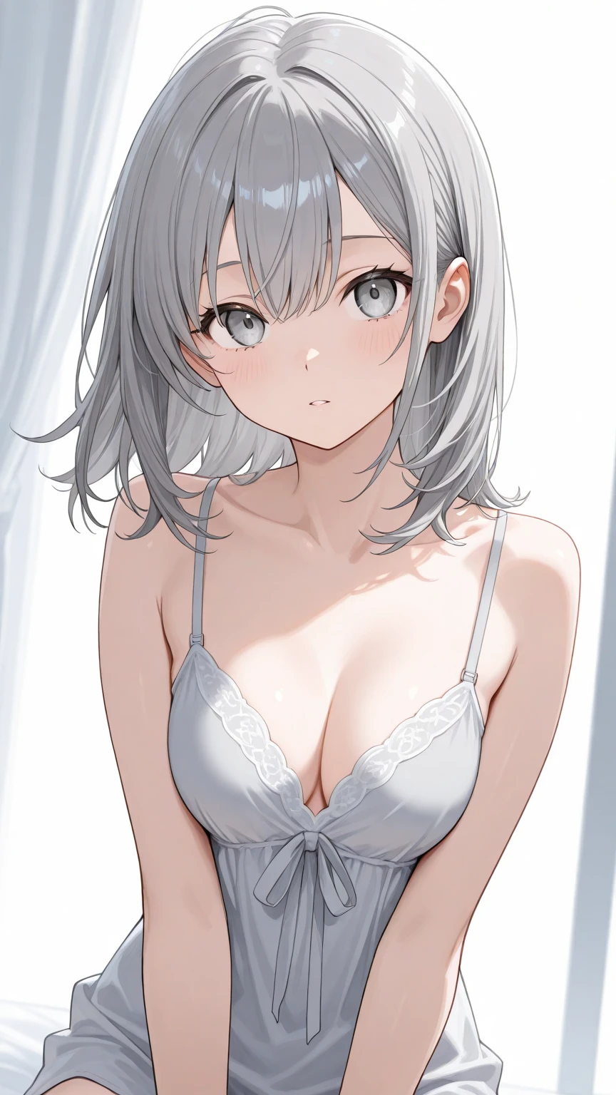 （One girl）、PSO2、Innocent Cluster、Matoi、Silver Hair、beautiful girl、say
