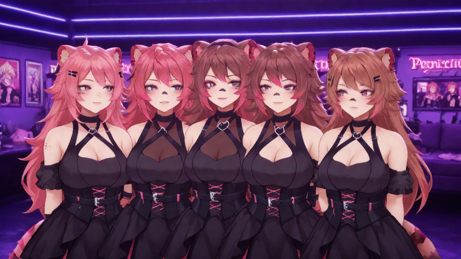 anime character with long red hair and a cat ears smoking a cigarette, attractive cat girl, spellcasting pose, cyarine, catgirl, cat girl, beautiful young catgirl, final fantasy 14 style, tranding on pxiv, elegant pose, cattie - brie of mithril hall, succubus in tight short dress, evil pose, full pose