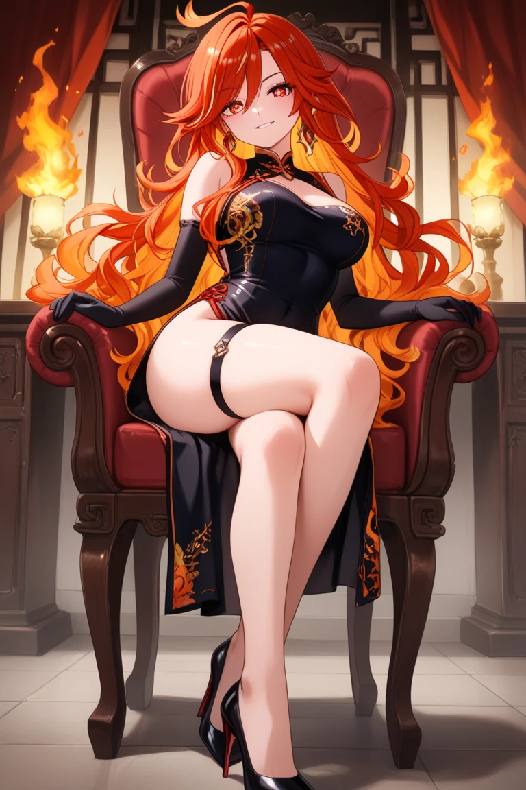 Adagio he sits on a throne and laughs Black bodystocking 