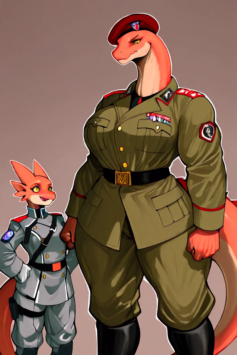 (pony, my little pony), big panties, gloves, officer's cap, modeling sexy pose, (showing butt), sheer garter stockings, breasts, cameltoe, ((soviet army uniform)), (pencil short skirt), beautiful red eyeshadow, (detailed fur, white fur, red tail, fur on all body:1.5), red underwear, ((voluptuous figure:1.5)), detailed, in the best quality, masterpiece, good lighting, red star cutie mark, red eyes, long bob:1.3, red hair, white body, beautiful detailed eyes, 16K