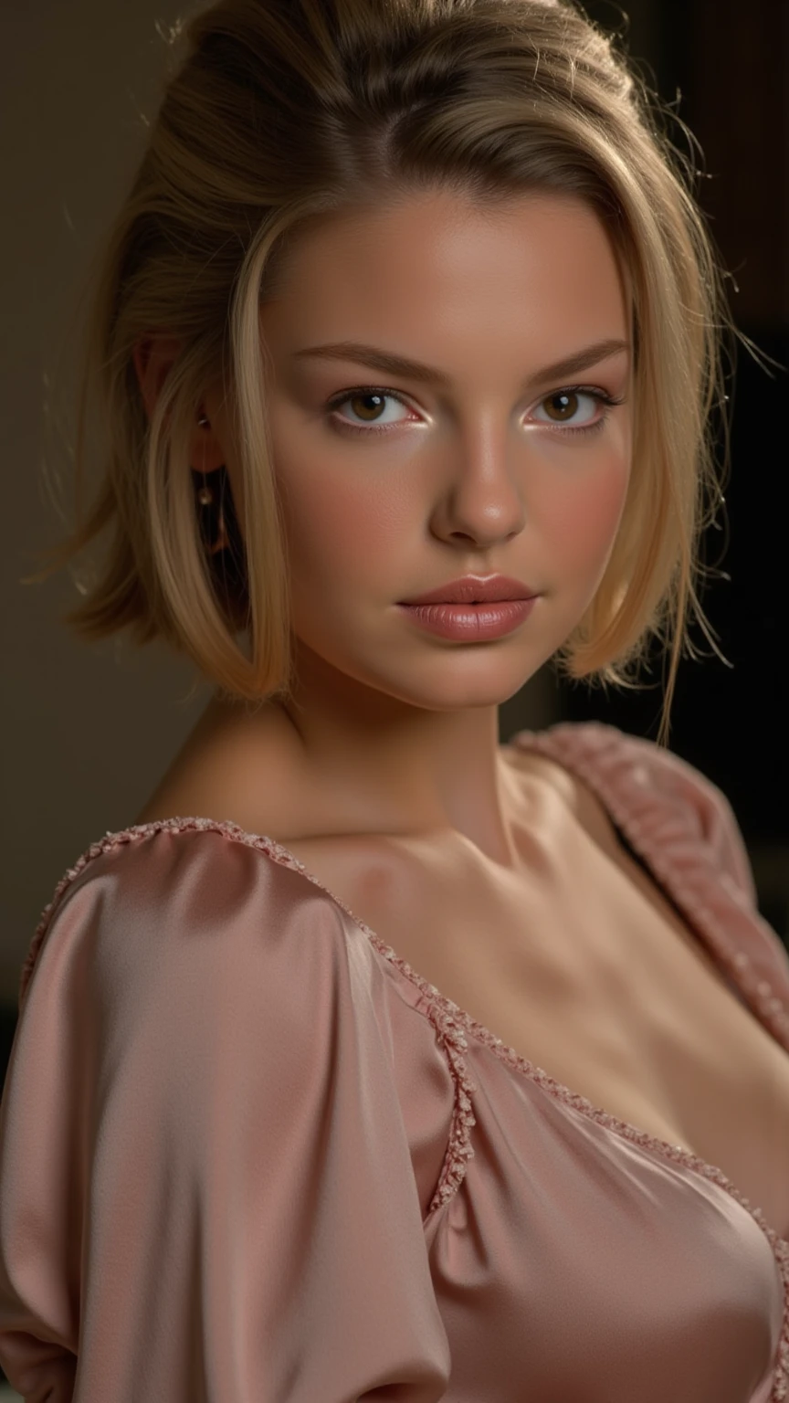 Scarlett Johanson portraying Marilyn Munroe. Hyper-realistic thorst trap photo.
