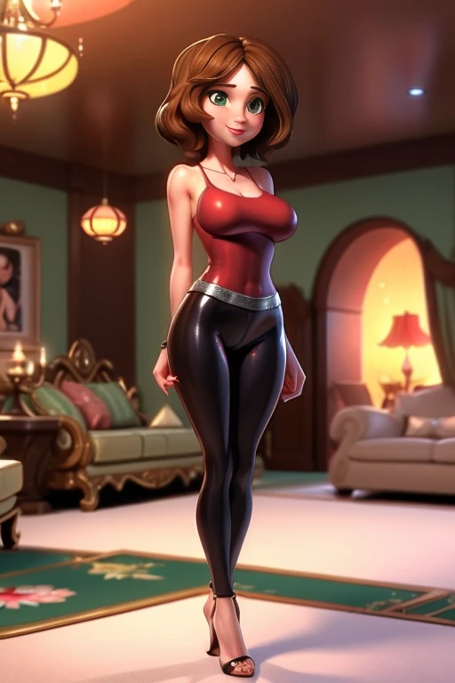 sexy thong, lingerie, latex, super high detail, super high quality, hot, domina, bondage, pixar mom, milf