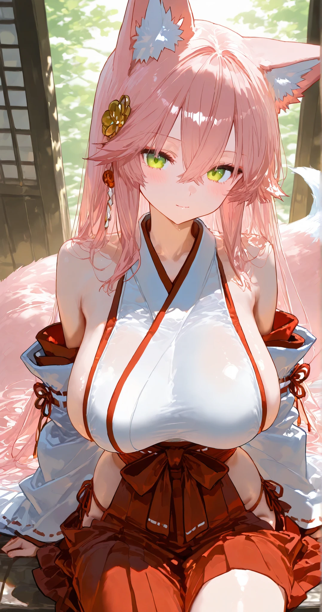 (best quality, 4K, 8K, High resolution, Masterpiece:1.2), Very detailed, Beautiful face, Detailed facial features, Medium chest size, realistic skin, I am alive, colored eyes, Red cheeks, shy expression, Sexy poses, Expose your navel., Wear a long robe., Fairy Queen, In the forest, rays of sunlight, With her mouth open, Open your lips., blushing, Charming smile, shot from the front,fluttering air fairy,biggest, voluptuous, big breasts, scalping, see through, covered nipples, Cover the navel,big breasts,Show your breasts,The cracks are clear...,((big tits))，(pubic bone), rift, visible chest, ((bare breast:1.37)), I see bulging nipples.,(((large areolae:1.4,pink,The nipples are clearly visible.....)))
