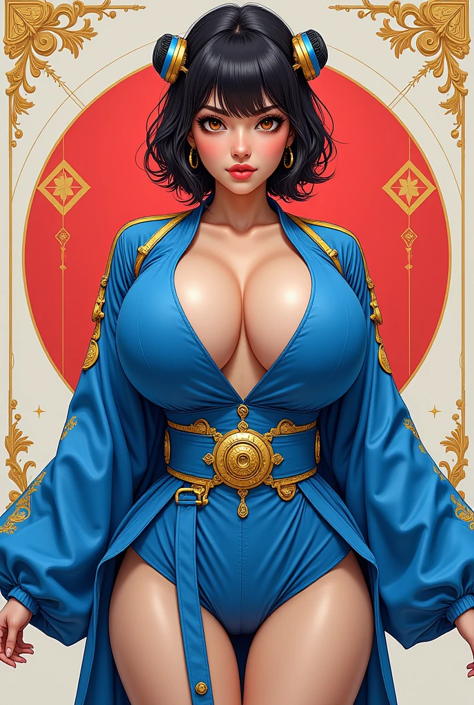 Depicting the goddess of war，She is a great giant，she is a lovely princess，Also a powerful warrior，火焰，lightning in sky，mountaintop foothills，mountain in the distance，(theelementoffire:1.4)，flame of reality，Highly realistic，Correct anatomy，Full body photo，convex，Cute big breasts，Expose breasts exposed，legs separated，plum，longing unsatisfied，Bare genitals， Camel toes，Sexy gesture，climaxing，Sex huge breasts cleavage， The barefoot，Sexy gesture，（dressed in：Gorgeous sexy evening dresses，Composed of fire elements，Bare bare ，）1female，30 age old，Married woman，熟妇， 独奏，美丽詳細な目，（Tangled，datura，Tangles，entangled），Divine light，gold foil，Gold leaf art，Deep background，marvelous and unbelievable，Epic work，(Complicated details，hyper-detailing:1.2)，ultra real photo, fearsome, Epic reality, faded, ((com cores neutras)),(pastel colour:1.2), 详细的脸, 詳細な目，hyper realisitc, + Cinema lenses + dynamic compositions, The is very detailed, Sharpen, Cinematic, warmly lit, Light effect, Dramatic light, (Complicated details:1.1), the complex background, (greg rutkovsky:0.8), giggles，
