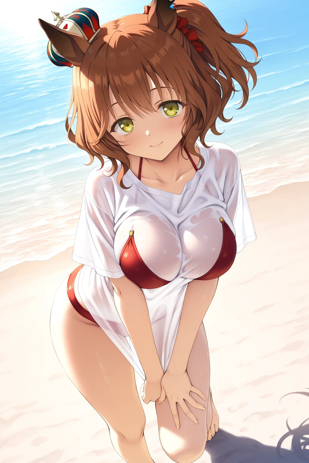 1girl, isshiki iroha, yahari ore no seishun lovecome wa machigatteiru, brown hair, brown eyes, nipples, sea, thigh, (from above), (perfect face, perfect anatomy, light rays, photo background, extremely delicate body, pussy, nipple, smooth skin, feminine expression), (cristal clear eyes, beautiful face), (anime style:0.8), (highres), gorgeous lips, cinematic, (masterpiece), (best quality), (ultra-detailed), very aesthetic, illustration, perfect composition, intricate details, absurdres, detailed face, (4k, intricate), isshiki iroha, yahari ore no seishun lovecome wa machigatteiru, brown hair, brown eyes, isshiki iroha, yahari ore no seishun lovecome wa machigatteiru, brown hair, brown eyes,