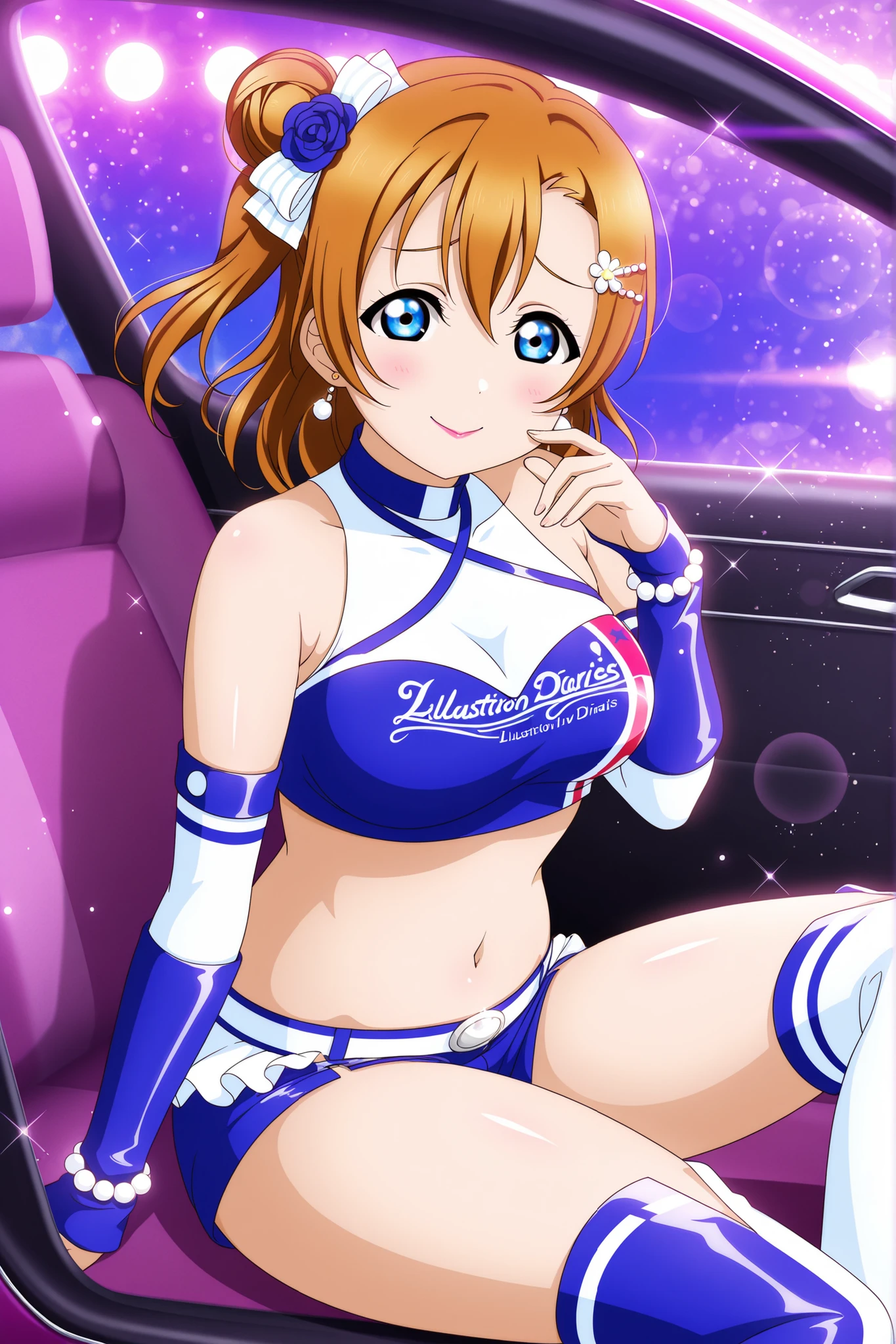 1girl, elegant erotic beautiful girl, big breasts, ((brown hair)), maxi dress, adultery, indecent, vulgar, Nakano Miku, intricate details, delicate facial features, beautiful blue eyes, ulzzang, long eyelashes, small nose, full lips, porcelain skin, natural lighting, warm color palette, chiaroscuro lighting, dramatic shadows, sensual, alluring, mature themes, artistic, dreamlike, ethereal, ((arms behind back)), sideboob, cleavage, looking at viewer, ulzzang, (blue eyes), headphones,