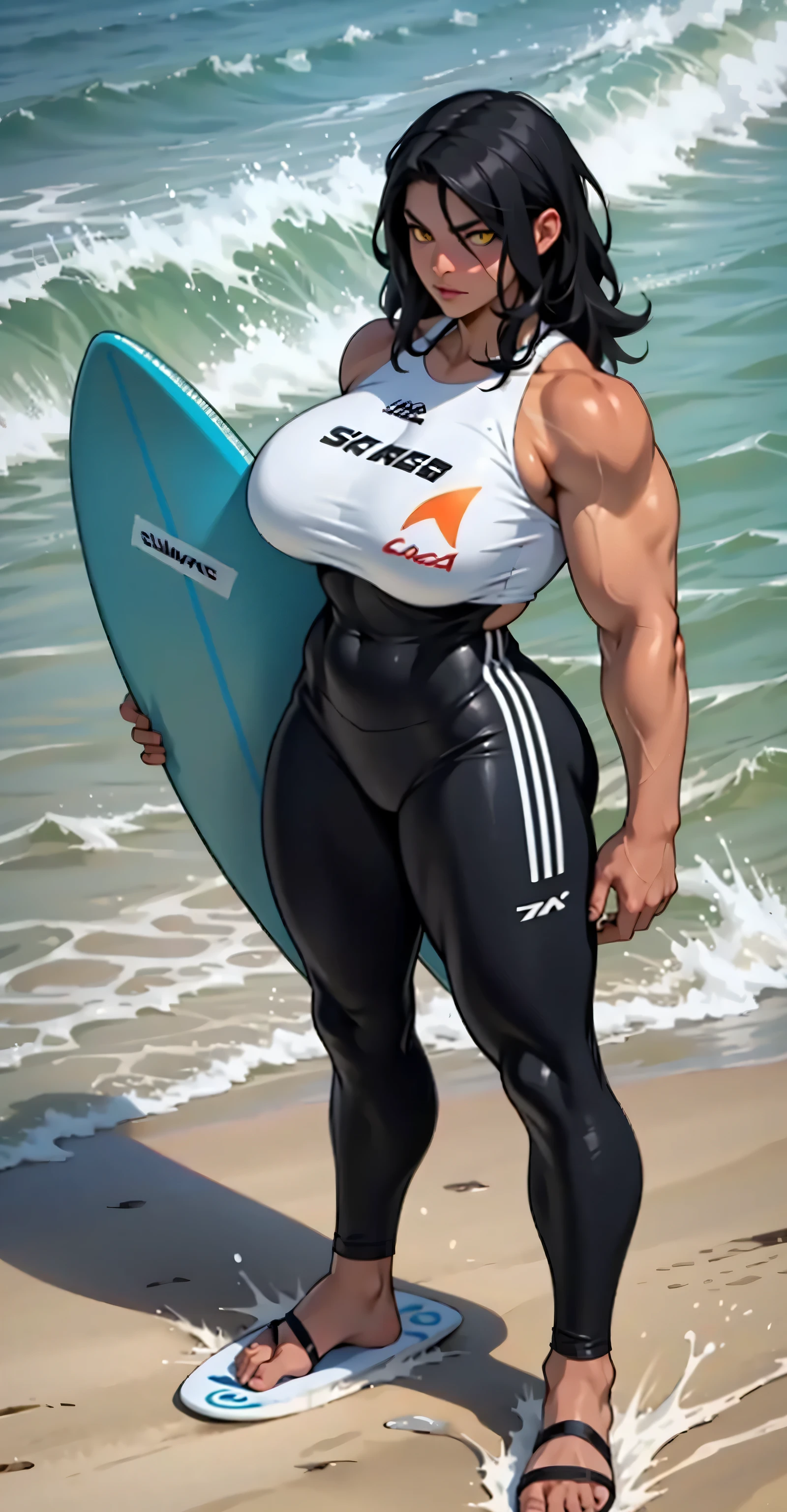 score_9, score_8_up, score_7_up, source_anime, <lora:spsaggyBellyXLPony:1> saggy belly, big belly, fat belly, <lora:Surfing_XLPD:1> incrssurfing, surfing, surfboard, swimsuit, barefoot, <lora:RaidenMGR_XLPD:1> RaidenMGRDef, cyborg, bodysuit, eyepatch,