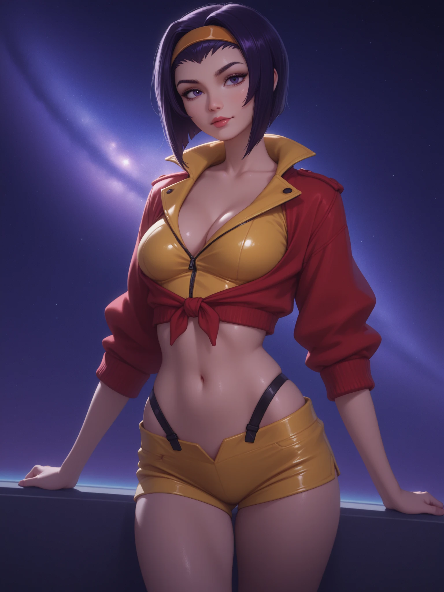Tracer from overwatch in yellow Lace Garter Lingerie Mesh Mini Skirt Nightwear Babydoll Bodysuit, topless, exposed breasts, big nipples.
