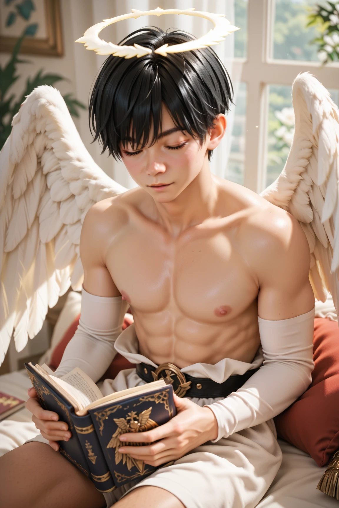 two japanese naked GAY boys whole body tears ANGEL