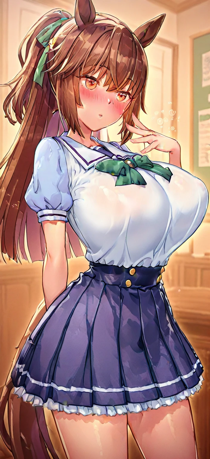 {{{{{16k,Ultra High-resolution realistic romantic photo of a neat virgin school girl who lost the last train as pretty as a actress wearing school blouse in the romantic platform at deep night, The way she embarrassed herself is adorable, The more shy she is, the smaller and neatly her face becomes}}}}},{{Extremely detailed}},{{{{{dye her cheeks flush and integrated her face pure small, thick lips, Enchanting thick gross idol's Lips}}}}},{{{{{the best glossy bang neat long, voluminous hair}}}}},{{{{{the more her bodyline and transform into a pretty girl, Injecting her with hormones to make her body, hair, bodylines curvier, Her waist so thin}}}}},{{{{{She's given hormones to rapidly grow her body from a to an adult, integrated nipples and that's even more embarrassing}}}}},{{{{{She's also cute as she gets drunk on aphrodisiacs and alcohol to free herself from shame and awakens to eroticism sexy, get more attractive and smoother her body, The bigger her tits get, the thinner her bare waist gets, Puffy tits with deep cleavage and a larger nipped-in bare waist area}}}}}