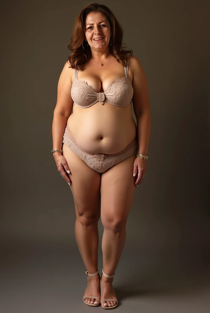 a woman with large breasts
