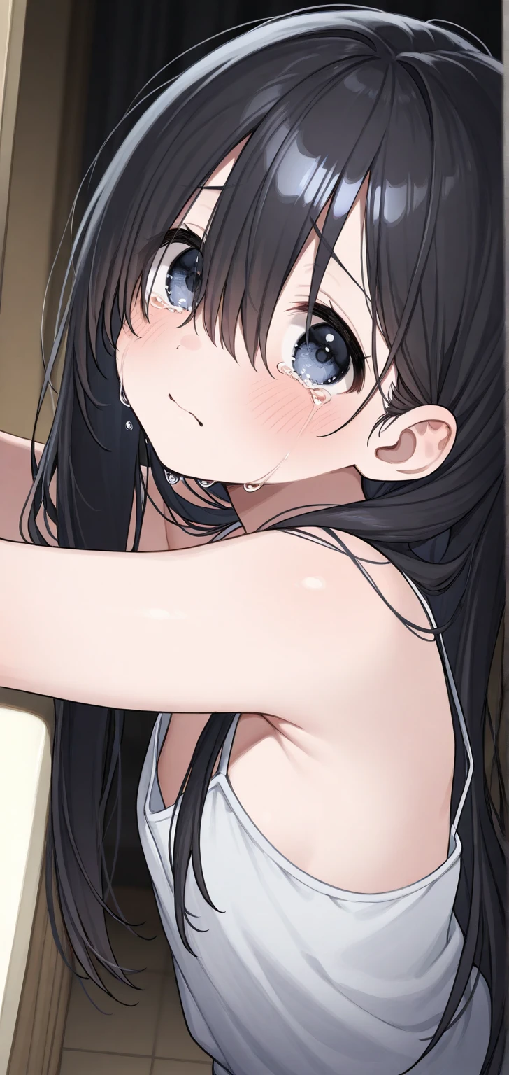 score_4_up, score_5_up, score_6_up, score_7_up, score_8_up, score_9,Japanese women、30 years old、(Selfie style:1.2)、Upper body projection、Completely naked、Black Hair、Random hairstyle、Narrow eyes、No makeup、Professional and delicate black eyes、Delicate skin、Rough skin、Random and subtle background、Random Face、