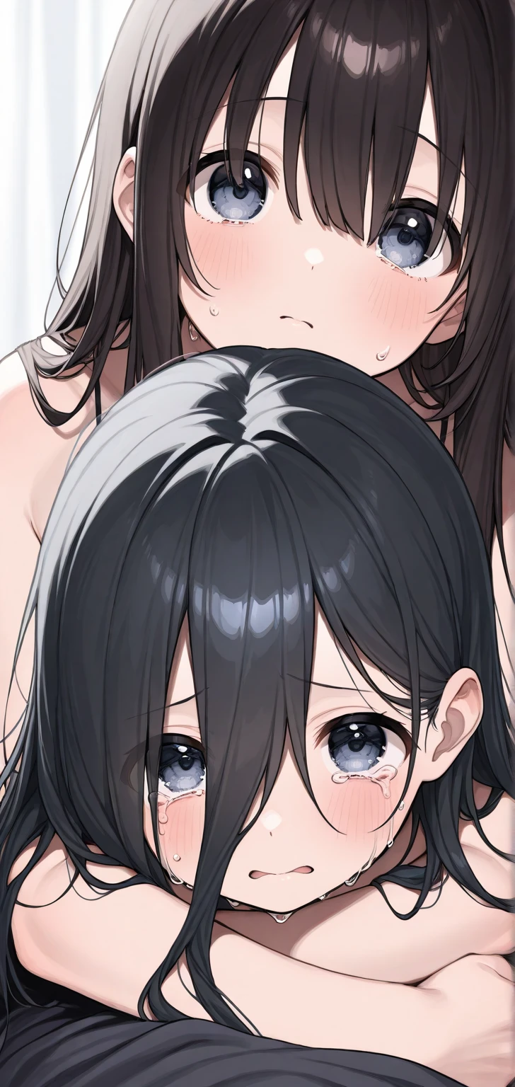 1girls, tiny girl, young girl, mesugaki, mesugaki smile, tidy, yoing lady, long hair, Black hair, short cut, micro bikini,frilled SKIRT, color, flat chest,big ass, thick thighs, Teasing, naughty looks, heart eyes, Lower arm, Focus on the girl, glossly skin, oily skin, Gravure, pinup, junior idols, image video, fellatio gestures, tongue sticking out, Drooling, Close up of face, bust up, Masterpiece:2, Top Quality, high Quality, Very Detailed, ultra  High Resolution, super High Resolution, Beautiful Detail, Dynamic angles, perfect lighting, 8k, Animation Style, cartoon style, game cg, 