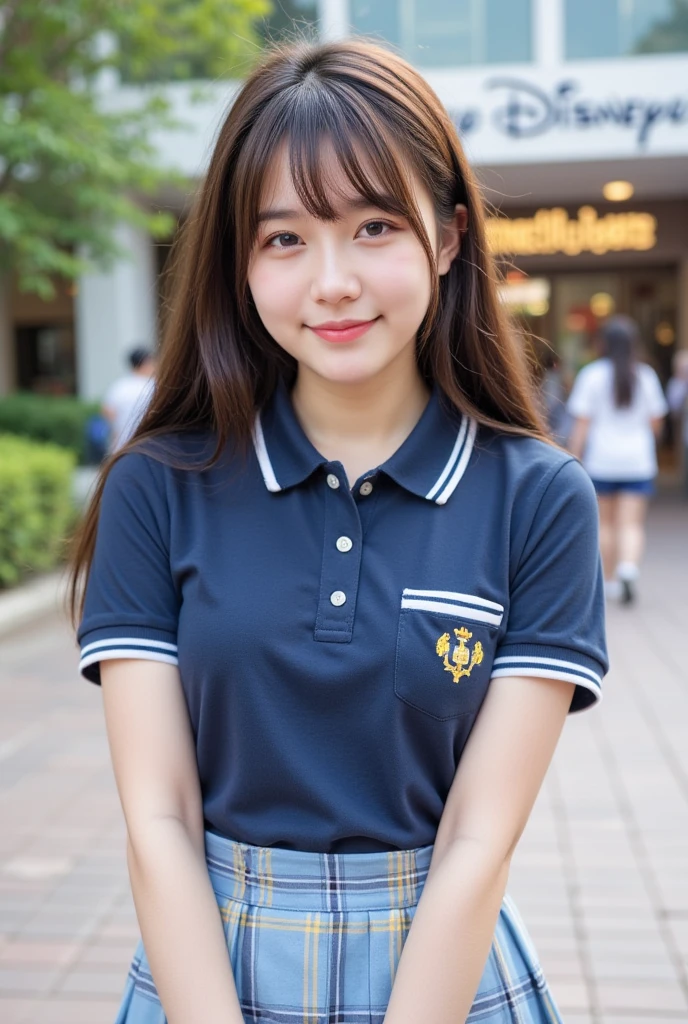 prompt:Beauty、Japanese、high school girl、cute、Crotch showing、Real、 high resolution