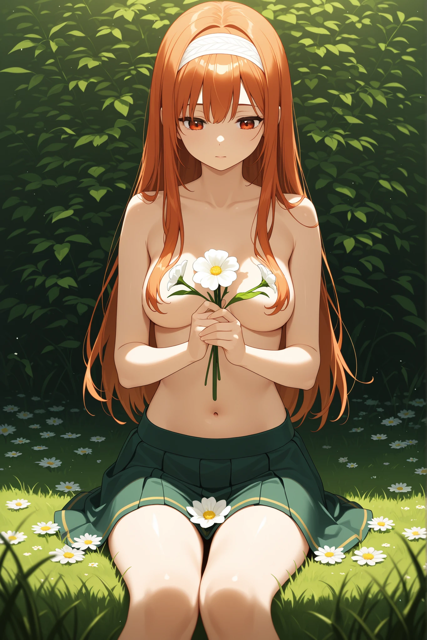 nsfw,sex with one man,facial ,creampie,((nude)),spread legs,sleeping,lying down,,nipples,(pussy,anal),cute face,beautiful face,from above,flower garden,field,high quality,photorealistic,female ,2D, masterpiece, highest quality, anime, Very detailed, One girl, alone, Cowboy Shot, ink, Single Blade, Side braid, hair bow, White ribbon, Embarrassing, blush, smile, Outdoor,big breasts, break (masterpiece:1.2), highest quality, High resolution, unity 8k wallpaper, (figure:0.8), (Beautiful fine details:1.6), Very detailed顔, Perfect lighting, Very detailedCG, (Perfect hands, Perfect Anatomy),