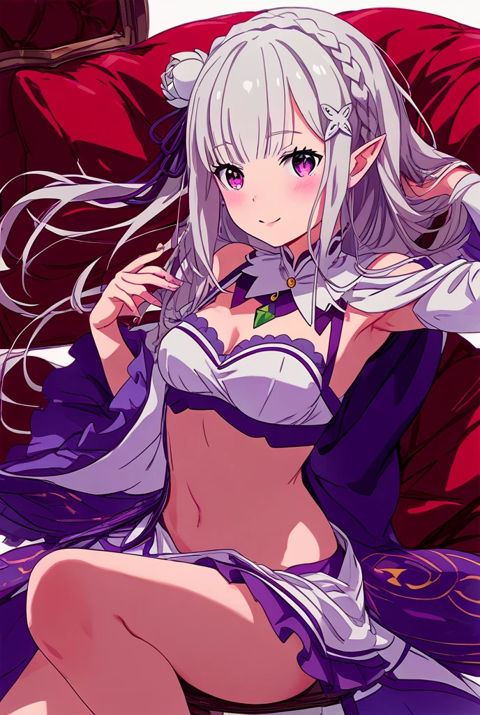 1girl, wano_style_30000, white_hair, fire, a girl with white hair and blue eyes wearing a white dress and black wings in front of a dark background with fire behind her, bare_shoulders, closed_mouth, dark-skinned_female, ((dark_skin)), hoop_earrings, long_hair, looking_at_viewer, purple_eyes, star_eyes, solo, upper_body, white_hair, (((masterpiece))), ((best quality)), (extremely detailed), watercolor, illustration, depth of field, sketch, dark intense shadows, sharp focus, soft lighting, hdr, colorful, good composition