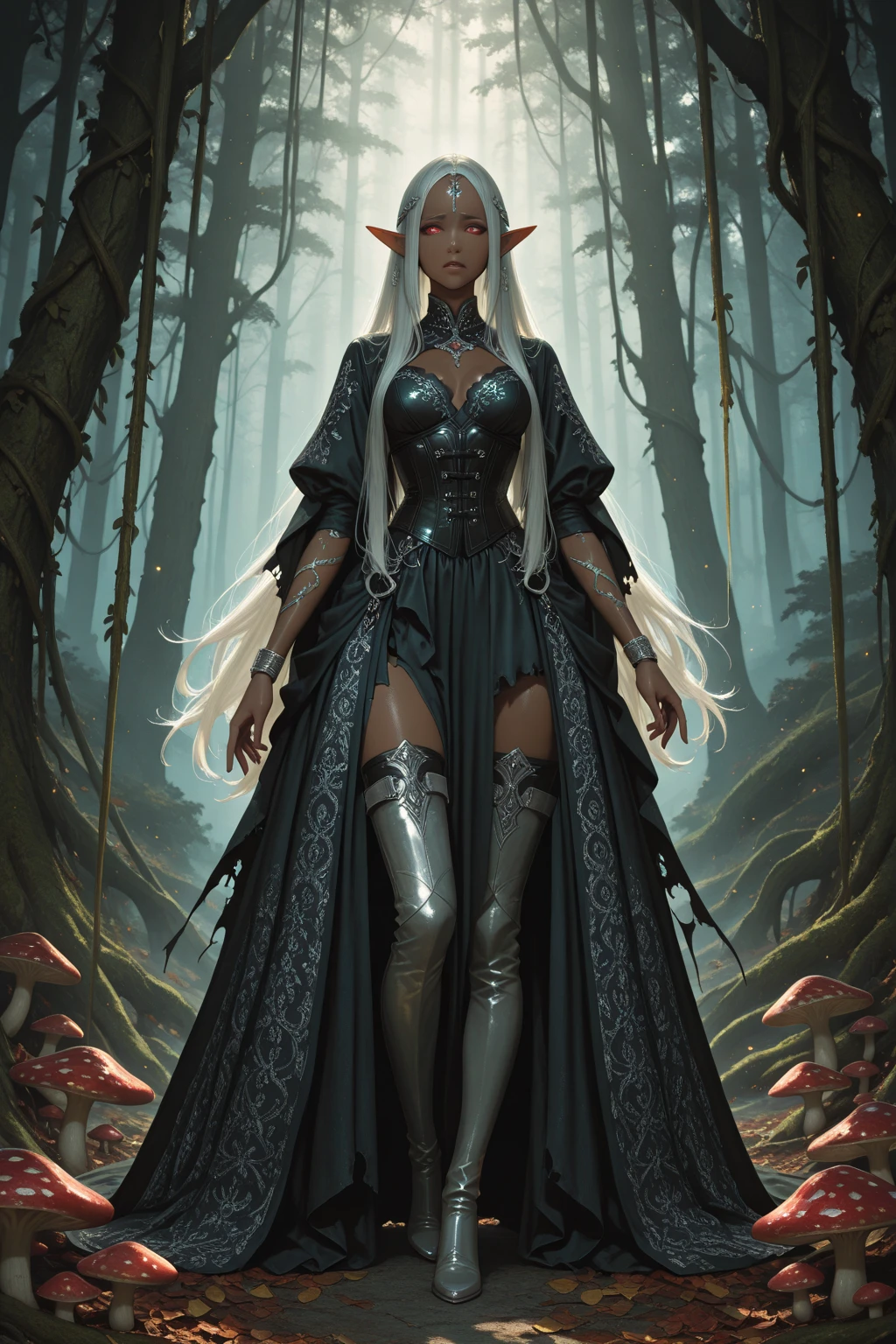 A silver-haired velaryon and the fairest of the seven kingdoms,She has black skin color She is the most beautiful in the world She is  