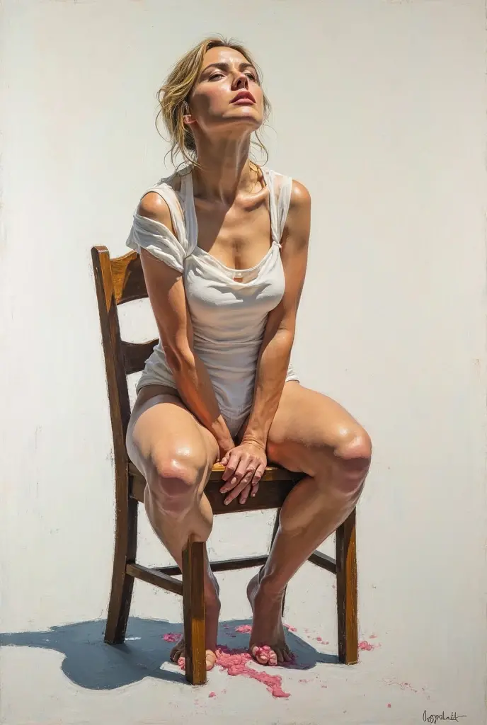 (masterpiece:1.4), (best quality:1.4), extremely detailed, intricate, hyper-detailed, illustration, soft lighting, sexy Marilyn Monroe, totally naked, medium breast, sitting onthe ground, M shape legs, (perfect_face), dramatic lighting, 4k, detailed_background, caustics, full_body, digital_illustration