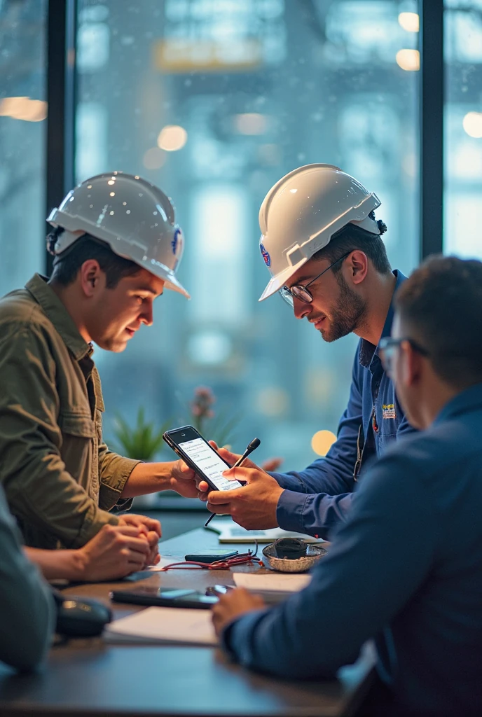 two workers in hard hats are looking at a piece of paper, portrait shot, maintenance, maintenance photo, workers, construction, people at work, professional work, photo portrait, shot with canon eoa 6 d mark ii, engineer, fine portrait, civil engineer, customers, very professional, man, superior look, illustration, inspect in inventory image, portrait image, uploaded