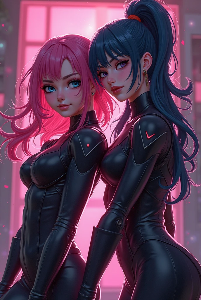 masterpiece, Best quality, (1 girl), (solo) (front facing), (upper body), (smile),(from front), (portrait), (night), (pose for picture), (dystopian city street), (large breast), (cleavage), (long hair),, black costume, black, gloves, dress boots, black gloves, puffy sleeves, black dress) (blak hairband),(cyberpunk red costume), (green hair), (blue eyes), feather-trimmed sleeves anime, realistic, masterpiece, (bobcut, bangs), (A2 costume) (cyber_mark), ( facial mark), (cyberpunk suit), (j4nu4ryj0n3s cleavage), (demure), (dark room), (neon lights), (cyberpunk room), (focus on body), (look at front), (look at viewer)