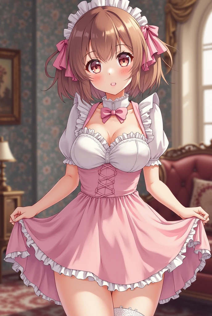 masterpiece, best quality, ultra detailed, highres, extremely detailed CG unity 8k wallpaper, perfect lighting, very detailed background, beautiful and aesthetic,sharp focus, perfect face, dynamic pose, dynamic angle,
Perfect hands、Perfect Fingers、Perfect toes、Five fingers、
1girl, upper body, (portrait:1.1), looking at viewer, full-face blush, from side, from below, smile,Open your mouth、Pink Lips、
night、Megacity、building、
Yellow Dress、
(Shoulder Bare:1.5)、(Off the shoulder:1.4)、(flat chest:1.5)、Nipples、open clothes、(cleavage cutout:1.5)、
light brown hair、(Green Eyes:1.4)、
Cardcaptor_Sakura、