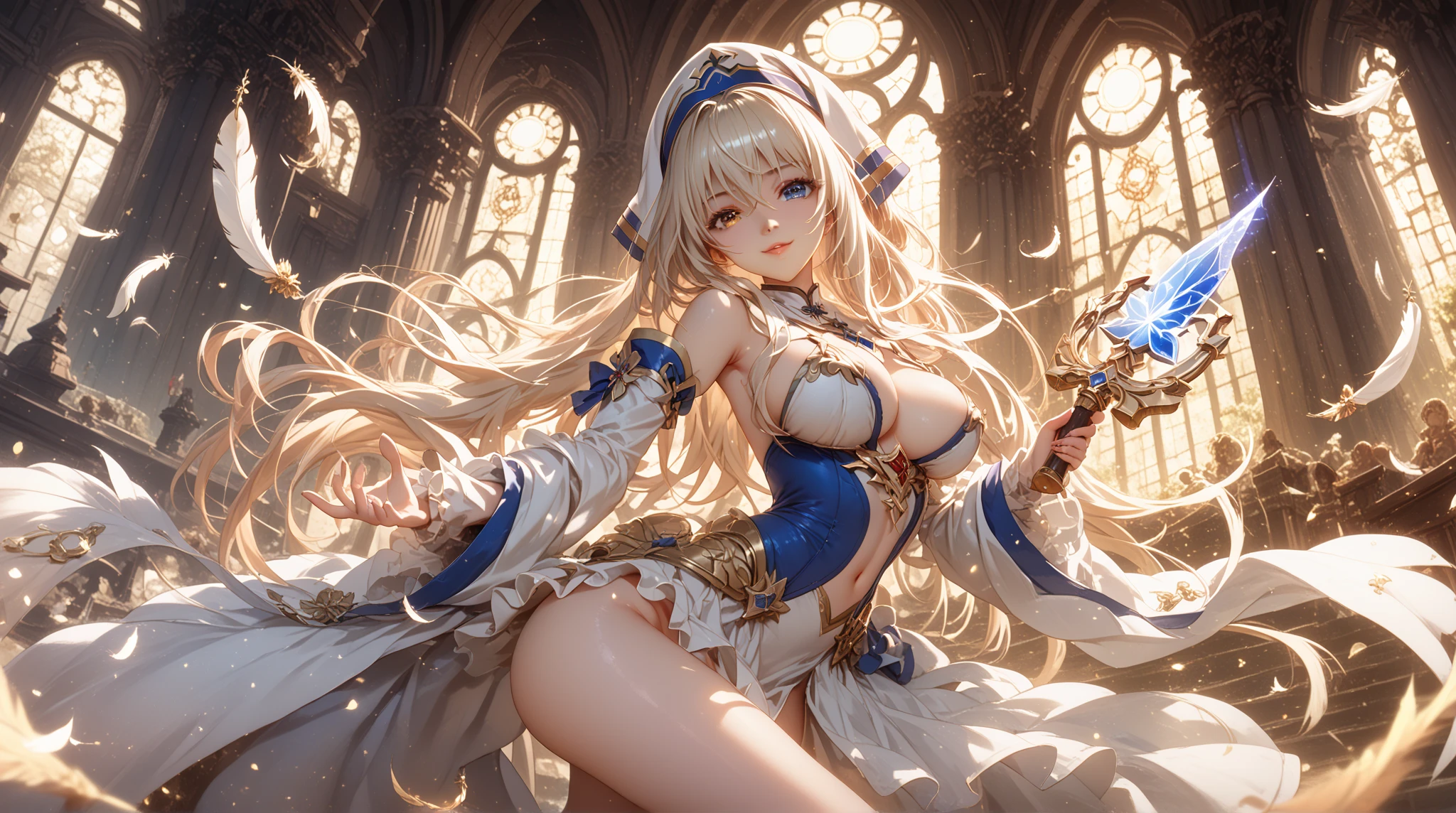 masterpiece, highest quality, One girl, Faust, アヘface, Portraiture, face, Alluring thighs