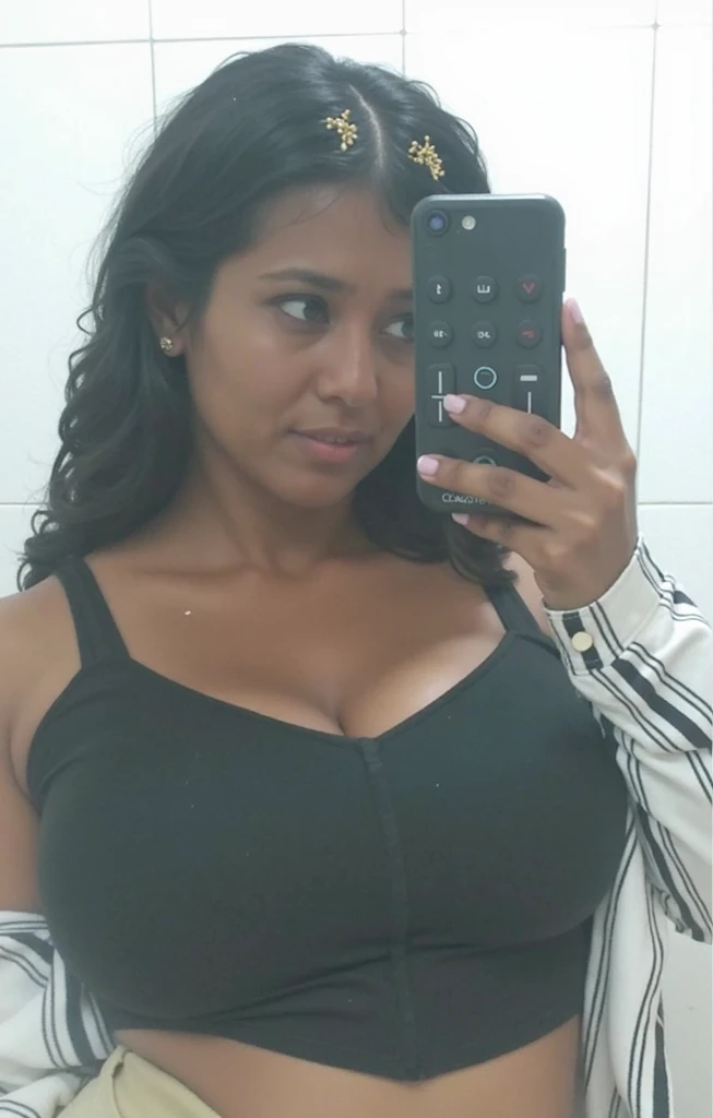 
 busty with nipples showing