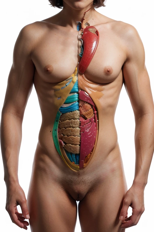 Acupuncture point map of the human body