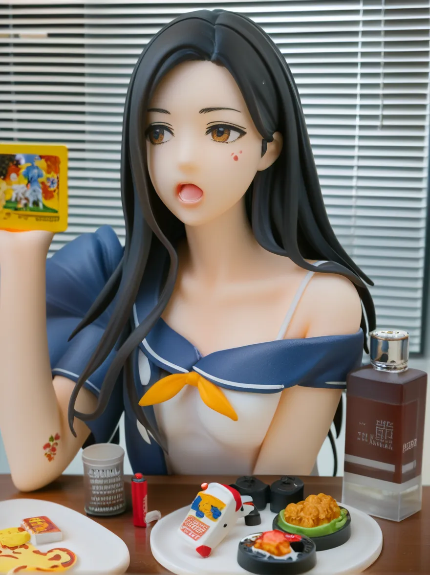 ((Best Quality)), ((Masterpiece)), (detailed), perfect faces, black hair, big breast, sexy, nude, naked, nipple, cum in pussy,.breast milk
