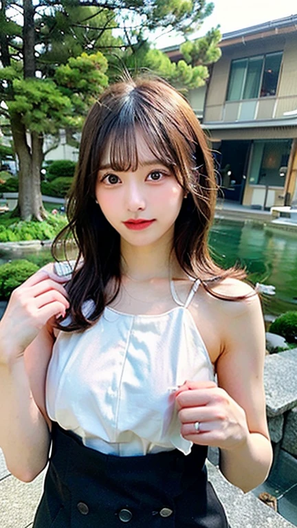 (From above:1),((One Girl)),Light brown fringed hair、Braided hair、Disheveled Hair、Light brown eyes、(Dignified look)、(Big Tits)、((Full nudity:1.2))、((Highlight the valley))、grassland、blue sky、(Photorealistic)、(Intricate details:1.2)、(masterpiece:1.3)、(Highest quality:1.4)、(Ultra-high resolution:1.2)、Modest nipples、(Detailed eyes)、(Detailed facial features)、(whole body:1.4)