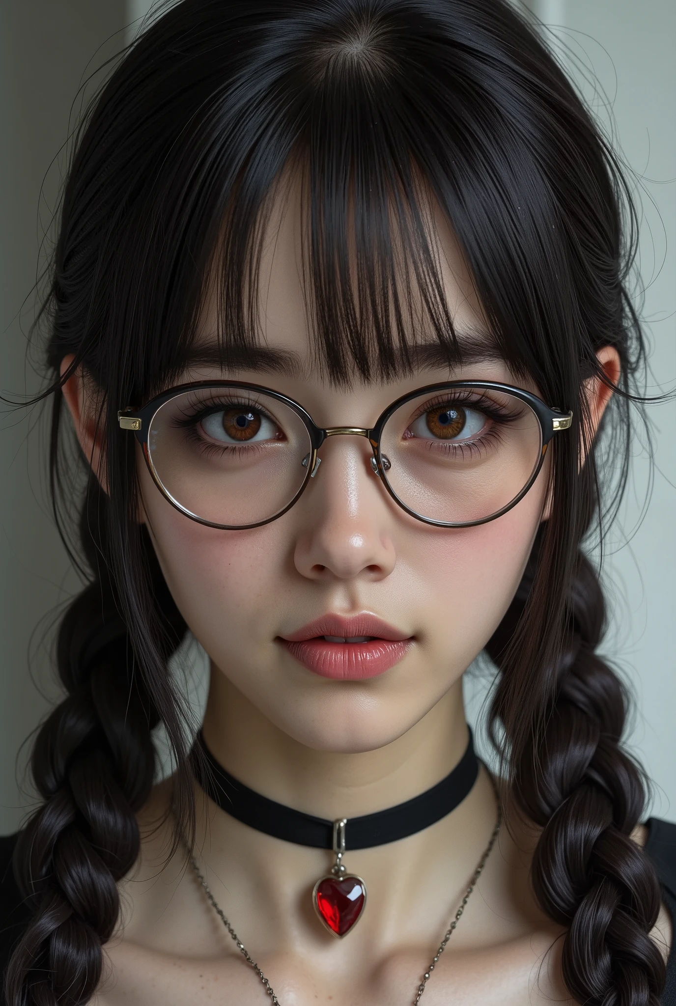 ( Highest Quality, best illustrations,high image quality:1.2), (Horror Fantasy:1.5), (ink and watercolor:1.5),(Ominous Scenery :1.5),(A lot of dust rises:1.5),( Dirt Track :1.5),(wonderful:1.5),(masterpiece:1.5), (Powerful figures:1.1、Big Breasts:1.3) 、 ((((glasses、Closeup Shot, cute、 Red Eyes、 Evil Ruby's Cursed Necklace )))),(((glasses、Big Breasts、 braids)))、 cute face, raise eyebrows , ,(Fatal Beauty, charming beauty ) ,(Mysterious Charm:1.1),(Big Breasts、attractive silhouette), high image qualityテクスチャ 、High Quality Shadows、 beautiful and delicate face 、 beautiful, delicate, eyes are sticky liquid dripping 、 ray tracing 、 20th Generation、 cute K-POP girl、( The Face of Korea )、Thin face、( Ulzan-6500-v1.1:0.6)、 Face of Pure Loss _v1 , ( beautiful and delicate face , beautiful and delicate eyes, perfectly balanced face , high image quality skin , detailed skin, lens flares {x} perfect ratio 4 fingers to 1 thumb :1.25)、 DSLRs、 地獄から来たbeautiful悪魔女 , ATTRACTIVE GIRL , Real Girls, Gurwitz, Gurwitz-style Artwork , Girl Roleplay, Realistic 3d style, cgstation Popular Topics,, 8k portrait rendering BYMR. nomi ,(truth,truth:1.4,glassesの少女 :1.2)、cheek、 glossy lips, 1. オーバーサイズ comment: comment、 come up with an oversized design that covers shoulder to knee.。 navy blue or black are standard colors .、[ Soft khaki or beige , wait.、 Pick the right color for the season 。 2. choose the color that suits your skin : To protect yourself from the cold、 choose the color that suits your skin 、 ニットの質感と色を commentに合わせてください .。 3. ワイドレッグ pants: pants, choose a wide leg design 、combines mobility and style。Dark tone denim or black pants look great.。 4. knee-high boots: オーバーサイズ commentに含まれるもの、boots are black or dark brown Match the texture and color of the fashionable.、 Gives a stylish impression 。 5. accessories: The 。 Disney 、 long necklace 、6. handbag: handbag、let's match the color of your outfit.