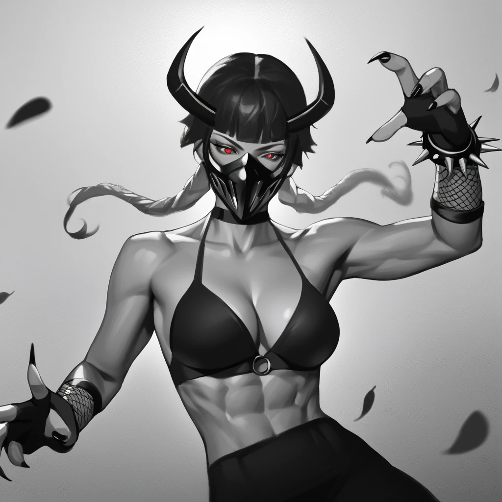dark foggy alleyway, low light, mid shot, coming for you, pale skin, <lora:fitgirl_v10:0.4> fit, ripped, ab lines, abs, navel fit, ripped, ab lines, abs, navel, <lora:twilek-10:1> twilek, monster girl, colored skin, white skin, body markings, BREAK, red eyes, (best quality, 16k, 8k, ultra highres, absurdres, highres, professional artwork:1.2)