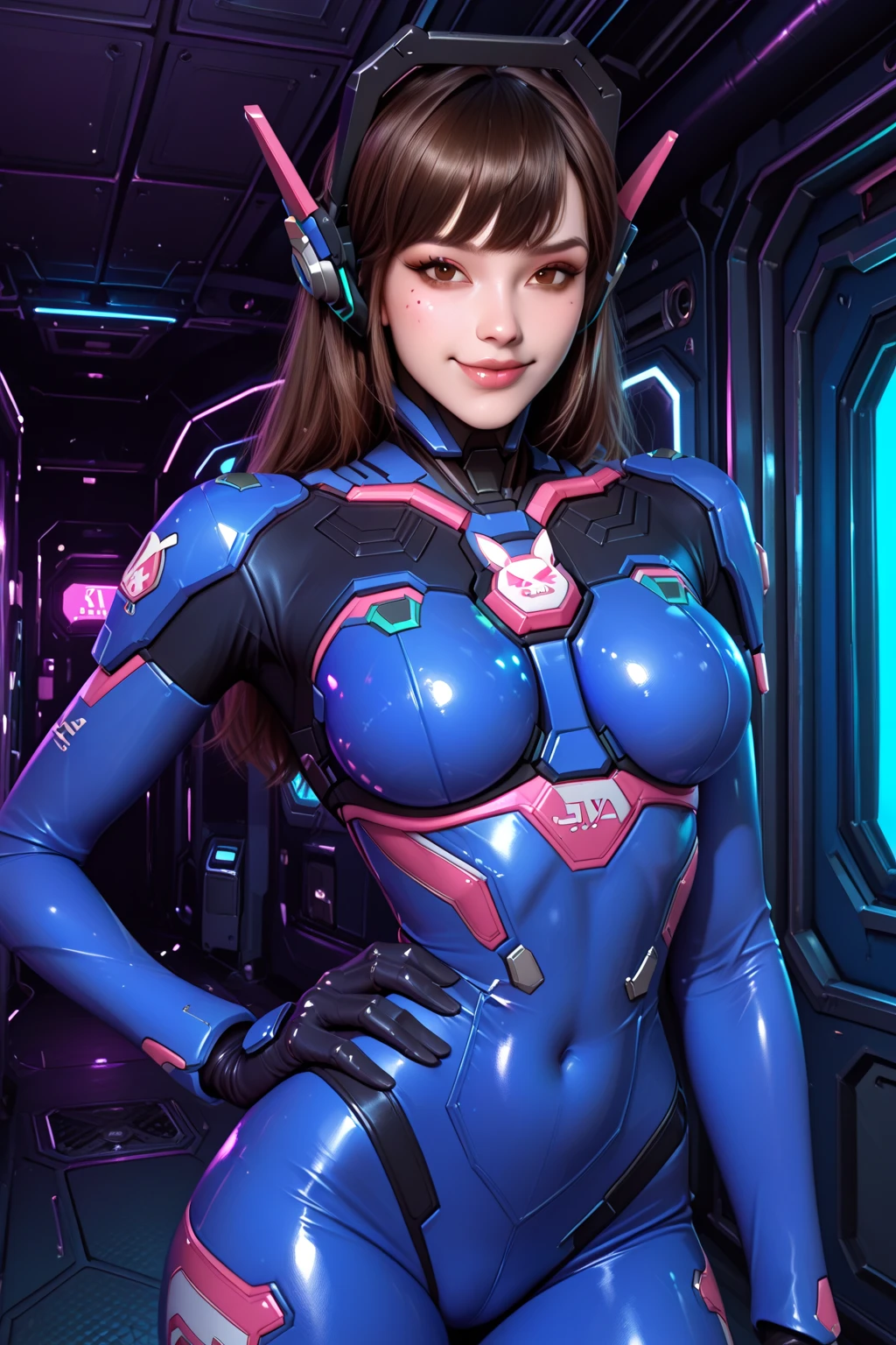 (La mejor calidad,A high resolution,Ultra - detallado,actual),Song Hana BodySuit white plastic transparent, (cabello largo rosado:1.4) , ,(Cyberpunk alley ruined dungeon ruins background :1.4 ), More detailed 8K.motor irreal:1.4,UHD,La mejor calidad:1.4, fotorrealista:1.4, textura de la piel:1.4, obra maestra:1.8,obra-prima, mejor calidad,objeto Objeto], (detailed face features:1.3),(Las proporciones correctas),(Ojos hermosos azules:1.4 ),  (pose vaquero), (perfect anatomy :1.4),( face detailed :1.4), (Song Hana:1.4), (Song Hana V2.1), (dynamic cowboy pose), ,( ciberpunk 2.1), (Latex pilot suit pink y blue :1.4), colores brillantes, (dedos hermosos detailed :1.4), (mechanical cyborg transparent plastic :1.4),( traje espacial cyborg , traje ajustado:1.4 ) 