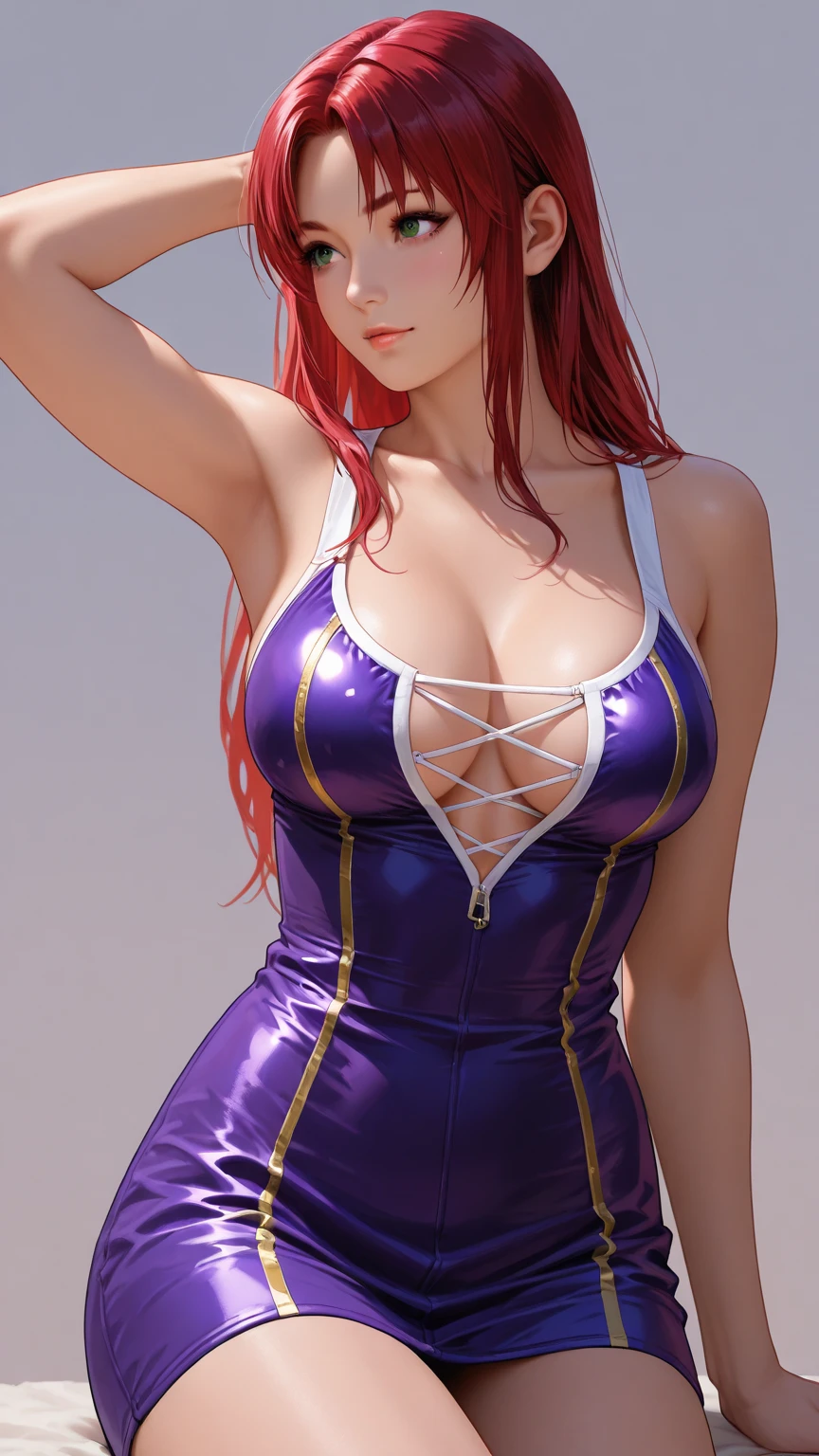 (8k, ultra high resolution, highest quality, masterpiece: 1.2), super detailed, alone, beautiful detailed face, perfect anatomy, one girl, alone, dynamic angle, dancing, ((cheerleader )),(Outdoor),Mullet hairstyle,Navel,(Look at armpit),(Stadium),(Cheer dance)(Slender body),(Beautiful fine eyes: 1.3),(Long hair),18 years old, Cute girl, Cute teen girl, masterpiece, top quality, clear face, perfect anatomy, wet, realistic face, realistic, dynamic side lighting, perfect lighting, dynamic pose, dynamic angle, shiny silver hair, gloss Fair skin, (RAW photo, highest quality),
(Realistic, photo-realistic:1.5),
masterpiece,
very delicate and beautiful,
very detailed,
CG,
unity,
8k wallpaper,
wonderful,
In detail,
super detailed,
High resolution,
very detailed,
Very detailed eyes and face,((bikini)),(huge breasts:1.3),Sakura,(KPOP idol),(long twin tails),(light purple hair):1),((big eyes)),staring, BREAK ((upper body: 1.3)), front view, long flowing silver hair, slender physique, black and white costume, thigh high boots, character wearing gloves.