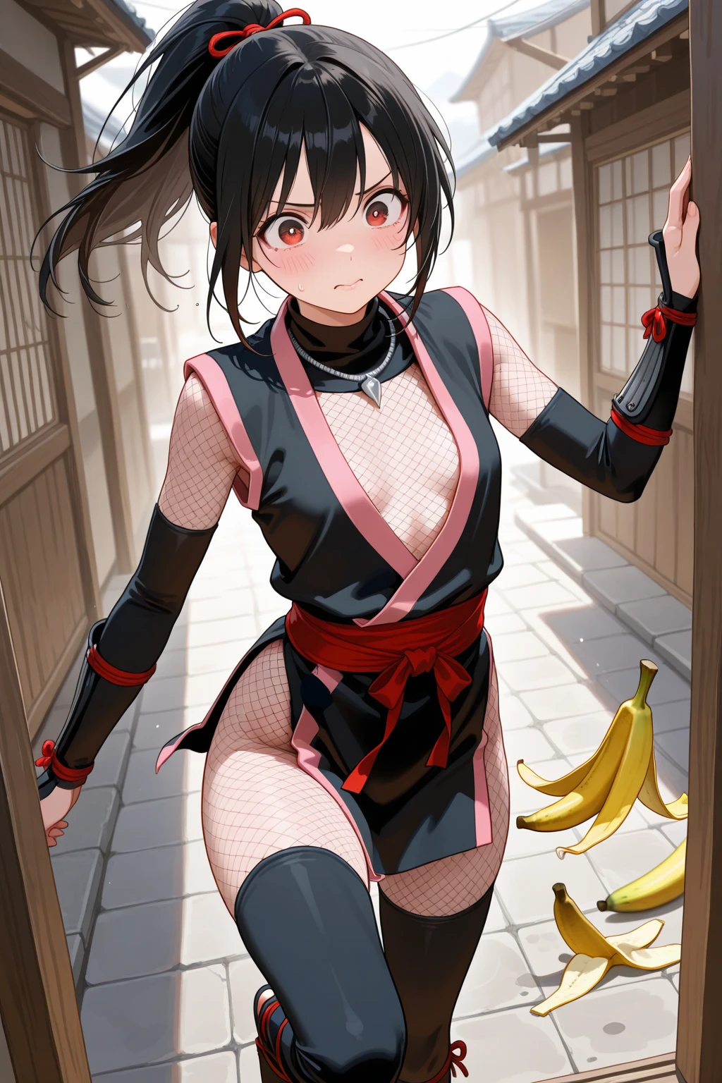 ((full body)), ((full pose)), kurumitokisaki, tokisaki kurumi, clock eyes, black hair, twintails, (red eyes:1.3), (yellow eyes:1.3), heterochromia, (medium breasts:1.3), ((closed mouth:1.5)), ((condom in mouth:1.5)), ((red cheeks:1.4)), ribbon, ((sexy black bathrobe:1.4)), ((medium cleavage:1.4)), BREAK looking at viewer, BREAK (masterpiece:1.2), best quality, high resolution, unity 8k wallpaper, (illustration:0.8), (beautiful detailed eyes:1.6), extremely detailed face, perfect lighting, extremely detailed CG, (perfect hands, perfect anatomy), ((short-cut:1.4)), ((from down:1.4)), ((kneeling:1.4)), ((Sky from above:1.5)), ((selfie:1.4)), ((forest background:1.4)), ((night:1.5)),