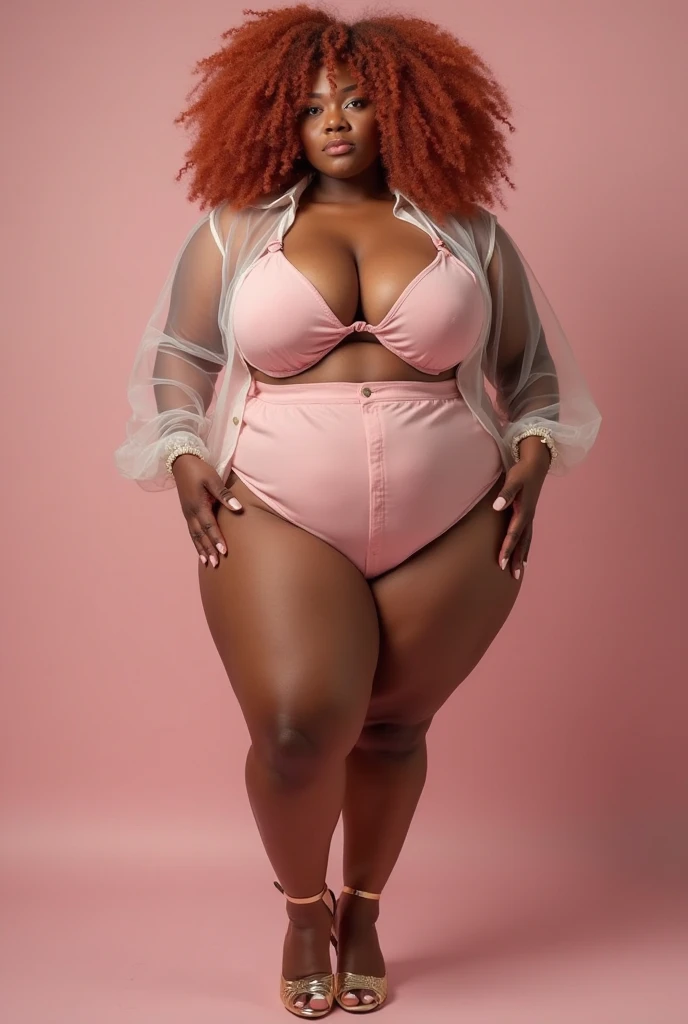 dark skin tiny waist Amazon Woman with HUGE gigantic booty, Hair: She has a very long neon wavy fade mohawk. small waist abs, big ass thighs, tiny waistline, photo realistic skin, Synthwave, UHD, Womancore, DSLR, white room, photography, by DynastySeries, no nudity, with the worlds 🌎 largest buttocks, big full lips, her legs are thickly beautiful wide and shapely and she wears red boots that cover her feet up to the ankles, by DynastySeries, voluptuousness, long nightgown🌙, Face: like Angela Bassett. Image style + definition: (ultra realistic photo, feminine figure, portraits, intense detail #HyperAss #BottomHeavy #WideHips #HugeAss