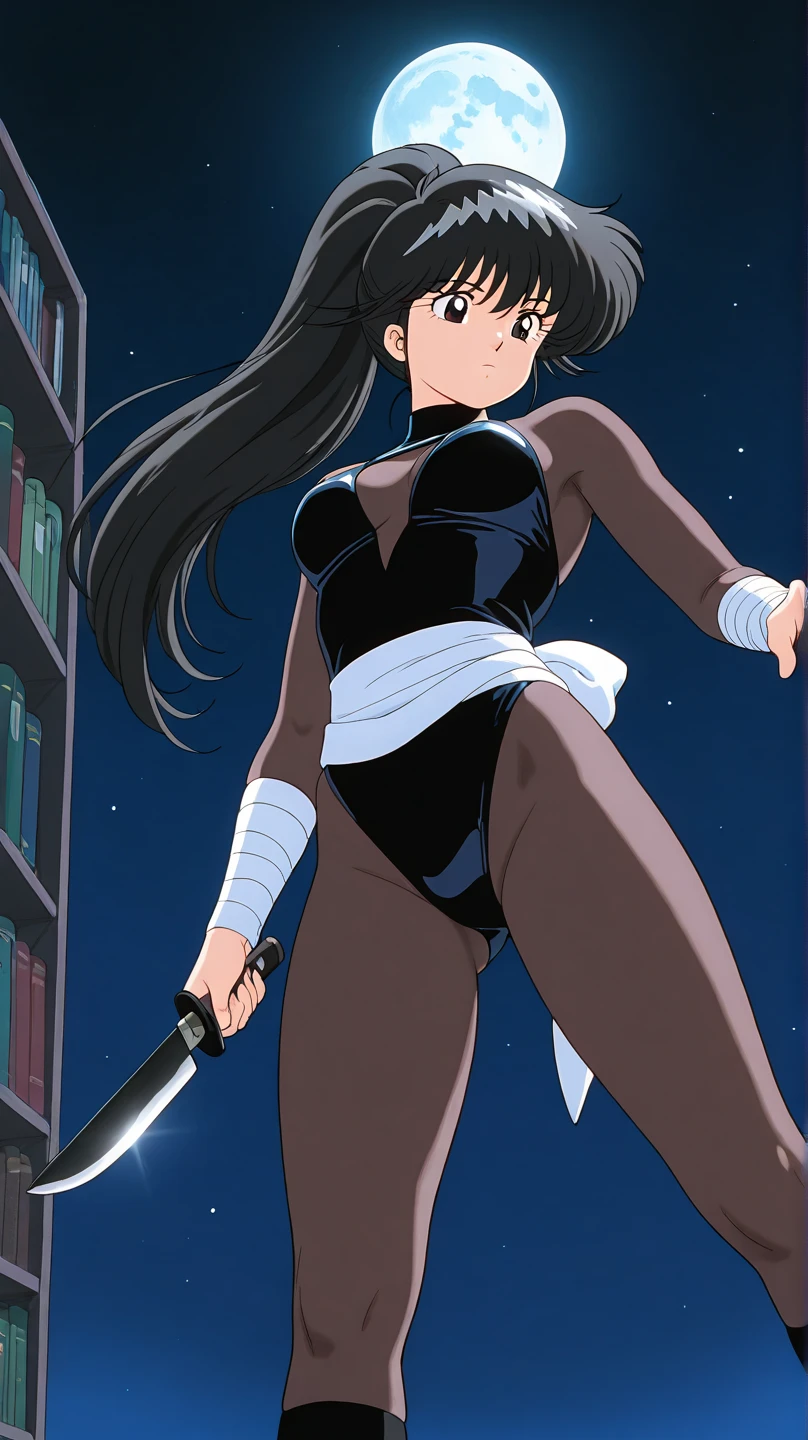 1girls, masterpiece, highest quality, disorganized, retro artstyle, 1980s \(style\)))), look viewer, (((full nude))), (Madoka Ayukawa, long hair, full nude), (((fll nude))), knee shot, full blush, (((no Panties))),, Take a look here, (((nsfw))), view audience, short hair, 2girls, nsfw, Genitals are visible, (((See here))), nsfw, (Japanese girl showing off genitals:1.1), look viewer, from below, (((a girl, Flying in the air in a naked, from the knees up))), Sneakers, knee-socks, openwidee,