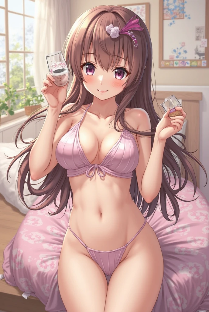 Milking　anime　Bukkake　smile　Reverse Rape　Big Breasts