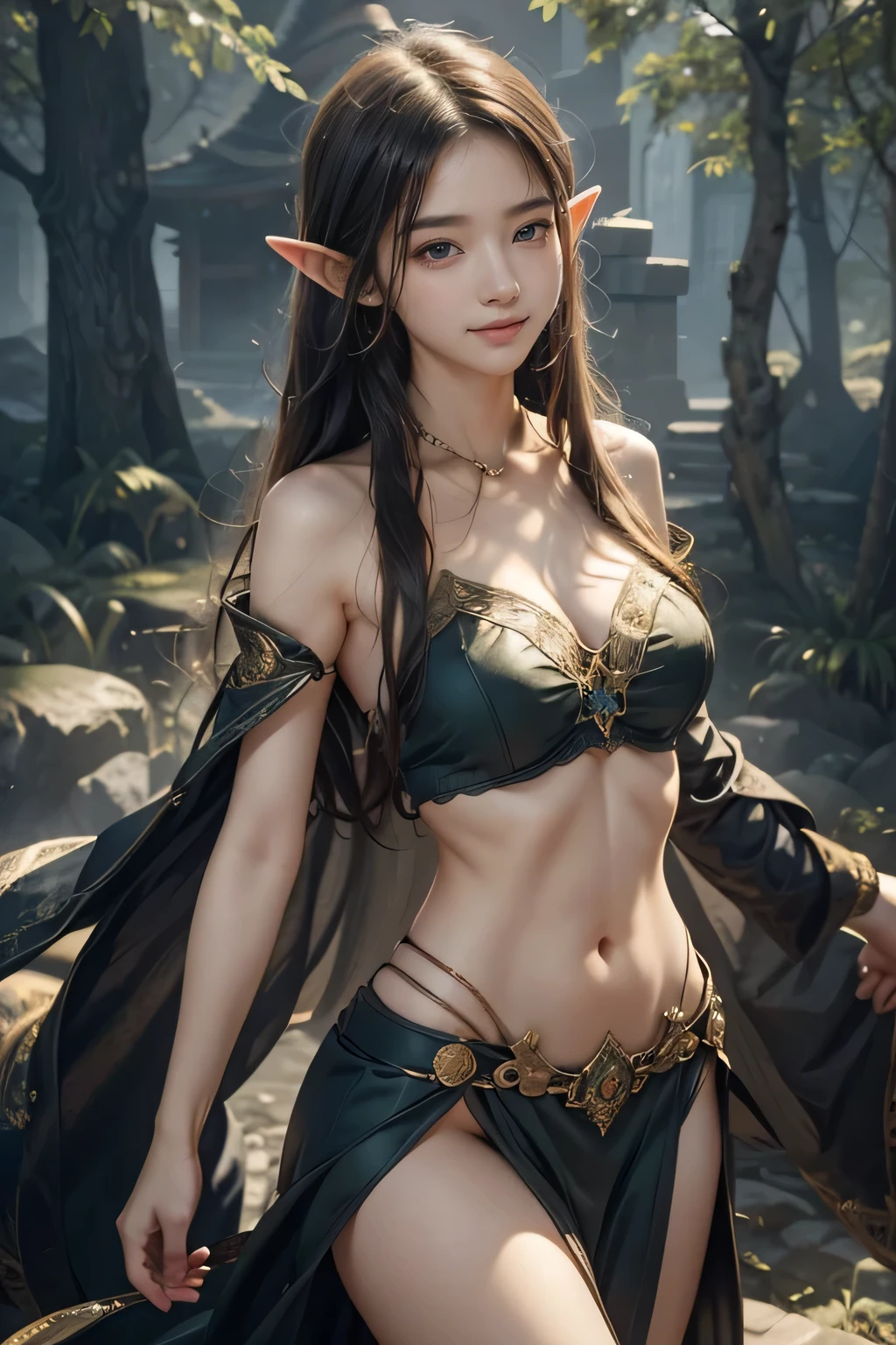 ((Elf warrior)), chica DelgaDa, cintura DelgaDa, senos granDes, 17 years,  (Session, open legs: 1.1), armaDura De caballero, (armaDura meDieval, peto De acero, guanteletes De acero, guantes De acero), ((falDa verDe: 1.1)), (upskirt), bragas mostranDo Debajo De la falDa, (white panties), (( camel toe)), fantasía meDieval, D&D, juego De rol, mejor caliDaD, masterpiece, 8k, NSFW, 
