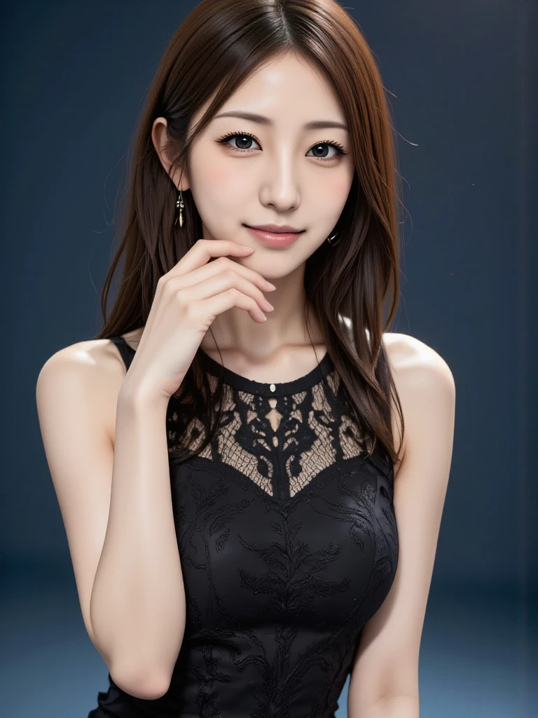 (4k,  best quality, highres:1.1), (realistic, photo-realistic:1.1),   1girl,  solo,  detailed  eyes, fine complexion, (looking at viewer:1.2), cute,  pure, long eyelashes, upper body,
blush, open mouth, upper teeth, smile, dimpled_smile, laugh, random clothes,
realistic light, realistic shadow,   [blurry background], eye  focus,  [depth of field], professional lighting, photon mapping, radiosity, physically-based rendering, High Detail,  F/2.8, 200mm lens, catch light,