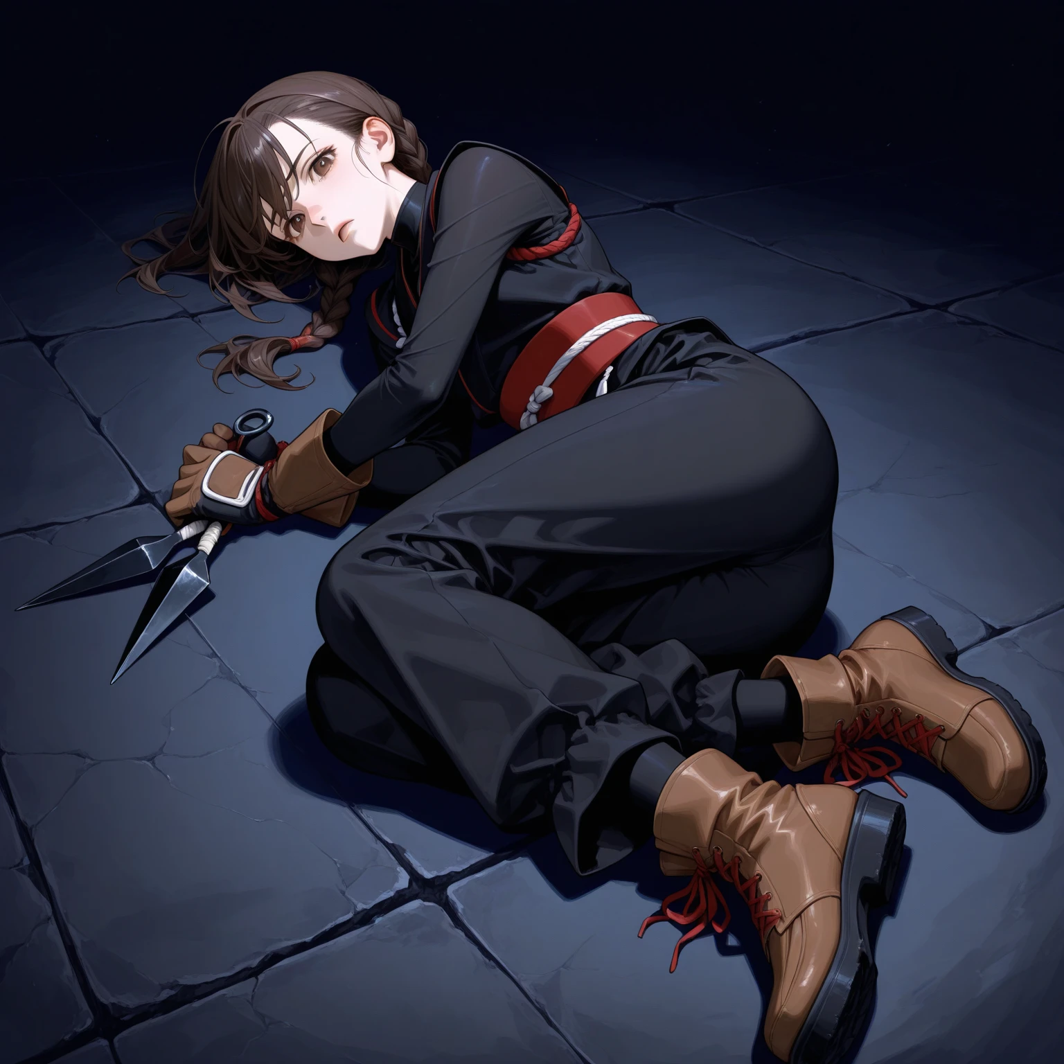 score_9, score_8_superior, score_7_superior, sauce_anime,Tied up with rope,Struggling,

