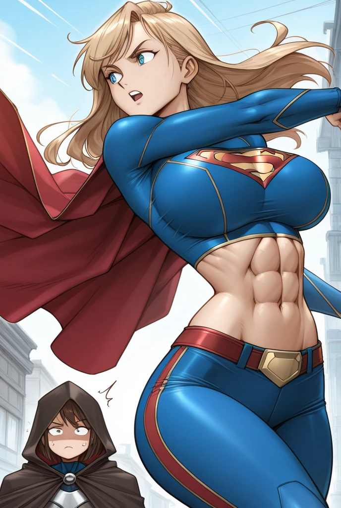 highest quality、complete limbs、Beautiful woman、solo、((brown haired woman:1.4))、((A woman with a tied hairstyle))、(((big breasted woman:1.3)))、((Woman wearing supergirl long sleeve leotard:1.3))、skyscrapers at night、nsfw:1.5、(((A woman surrounded by five naked men:1.3)))、men hugging women、(men and women having sex:1.5)、((A man moves his leotard's crotch area and inserts his penis into a woman's pussy.:1.3))、((The woman is crying out in pleasure))、((A woman panting with acme:1.3))、insult、gang rape、rape、((The woman's body is covered in semen:1.2))、Semen is pouring into a woman's、(((violence)))