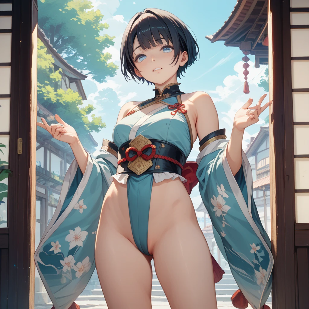 ((Top Quality)), ((Excellent)), (Details), ((Tara-bosatsu)),((tārā)) ,((Helping all sentient beings to be saved)), ((Plucking a single golden lotus)) nice hands, perfect hands ,Tara-bosatsu, Goddess,full body,Sunrise, Ultra-Realistic, Stunning Environment, Bright Colors, 13 Years Old,((Half body Black robe)), shiny hair, a Girl ,((Blue Eyes)) , Black Hair, ((Gold Robe)), ((half-smile)), ((bun hair)), ((Plucking a single golden lotus)) ,bun hair ,corolla,((upper body)),Flower hairpin,Golden lotus, Sunlight, ((Gold loincloth)), ((naked)),Golden lotus ,((topless)), ((Halo)),((Lots of flowers)) ,((Lots of bubbles)) ,((tārā)), ((naked)) ,((Tara-bosatsu)) ,((topless)), ((Gold loincloth)), ((upper body)), Halo,((corolla)), Standing,((Lots of bubbles)),((upper body)), (bun hair) ,Standing,Flower hairpin, shiny hair, ((bun hair)), ((Gold loincloth)) ,((Half body Black robe)), (half-smile), ultra realistic,((Tara-bosatsu)),((naked)),Standing, best quality, blunt bangs, Lotus flower,Plucking a single golden lotus,